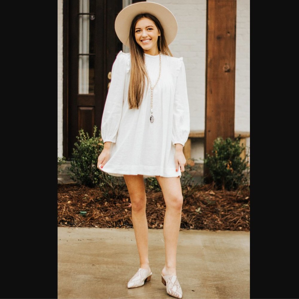 Free People Tunic in White